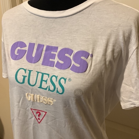 Guess Tee. NWT. XS oversized - Picture 2 of 8